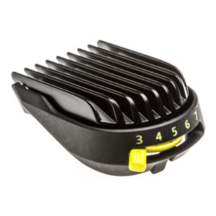 All-in-One-Trimmer Peine-guía ajustable para el pelo de 3-7 mm