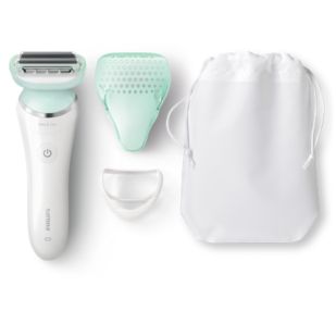SatinShave Prestige Afeitadora eléctrica en seco y húmedo