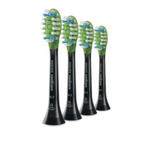Sonicare W3 Premium White 4-pack standard sonic toothbrush heads