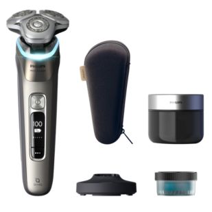 i9000 Prestige Afeitadora eléctrica Wet &amp; Dry con SkinIQ