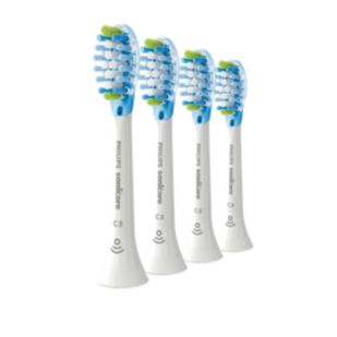 Sonicare C3 Two-in-one 4-pack brush heads