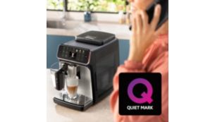 40% quieter with SilentBrew technology**
